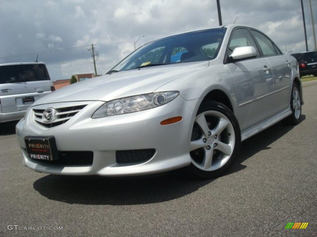 Glacier Silver Metallic Mazda MAZDA6