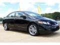 Nighthawk Black Pearl - Civic Si Sedan Photo No. 1