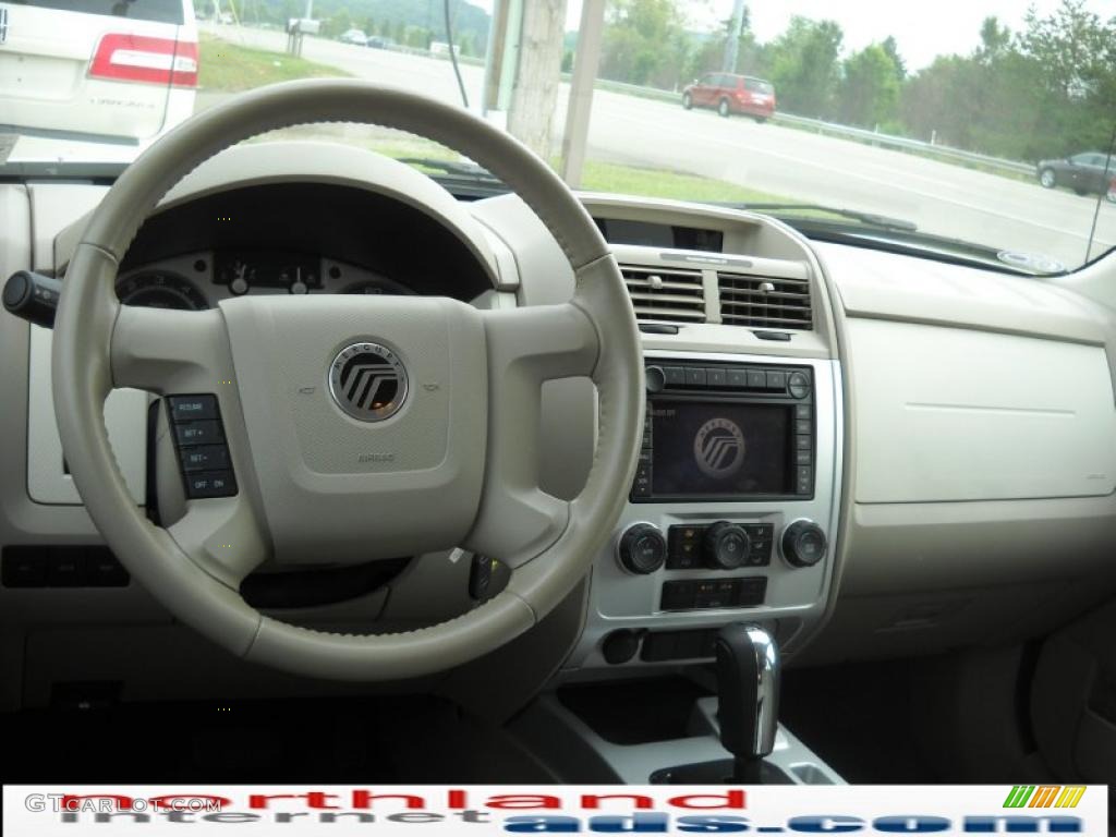 2008 Mariner Hybrid 4WD - Oxford White / Stone photo #11