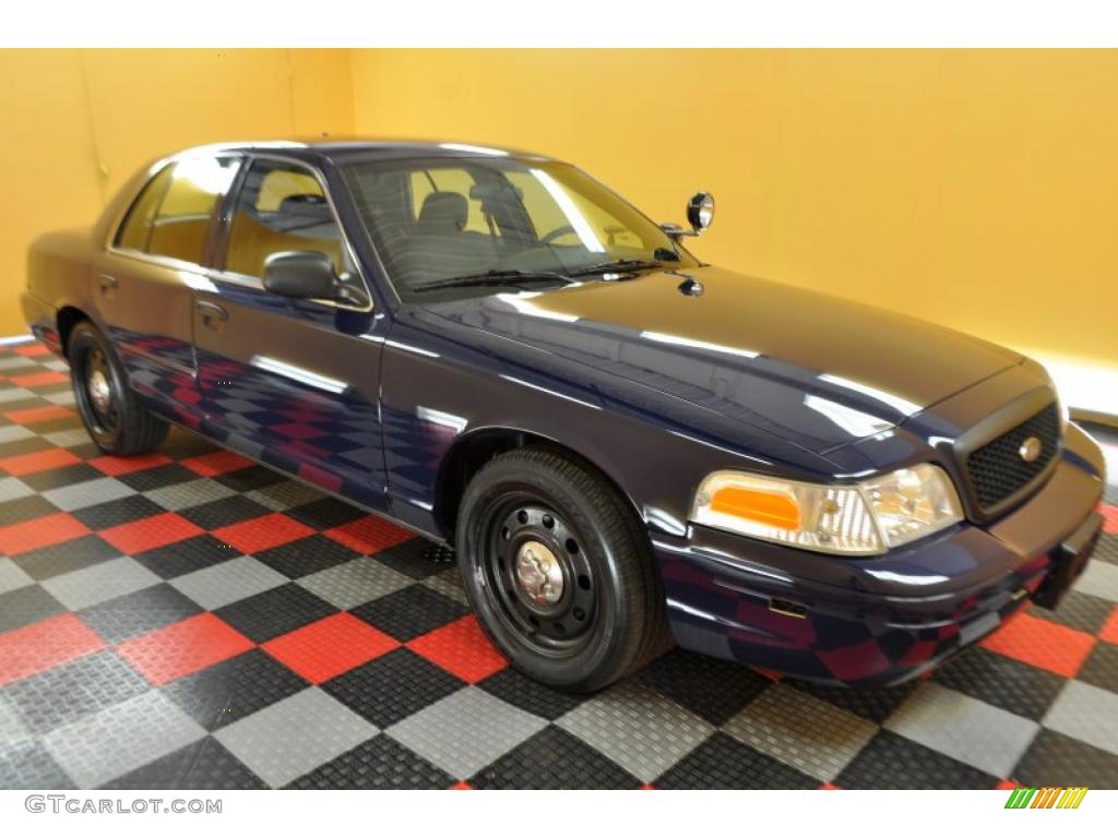 Dark Blue Clearcoat Ford Crown Victoria
