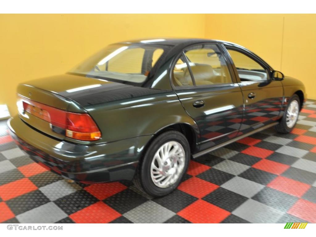 1998 S Series SL2 Sedan - Dark Green Metallic / Tan photo #6