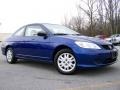 Fiji Blue Pearl - Civic LX Coupe Photo No. 6