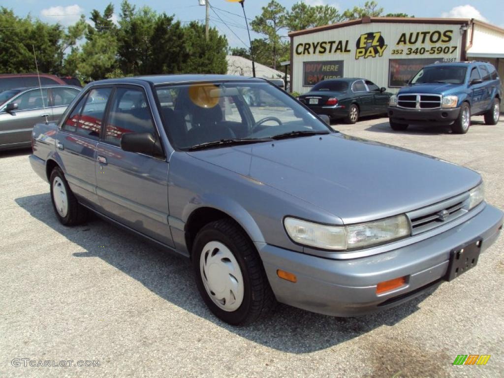 1990 Nissan stanza blue book
