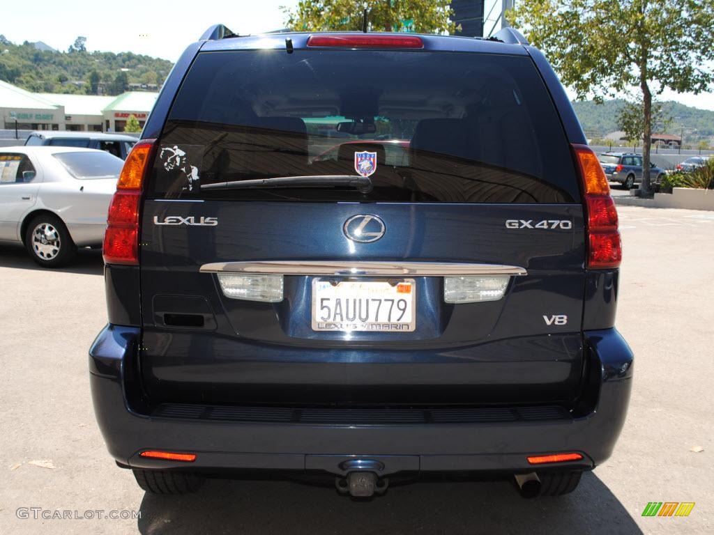 2003 GX 470 - Blue Meridian Pearl / Ivory photo #6