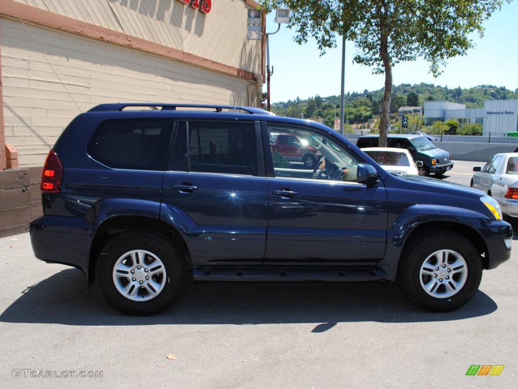 2003 GX 470 - Blue Meridian Pearl / Ivory photo #8