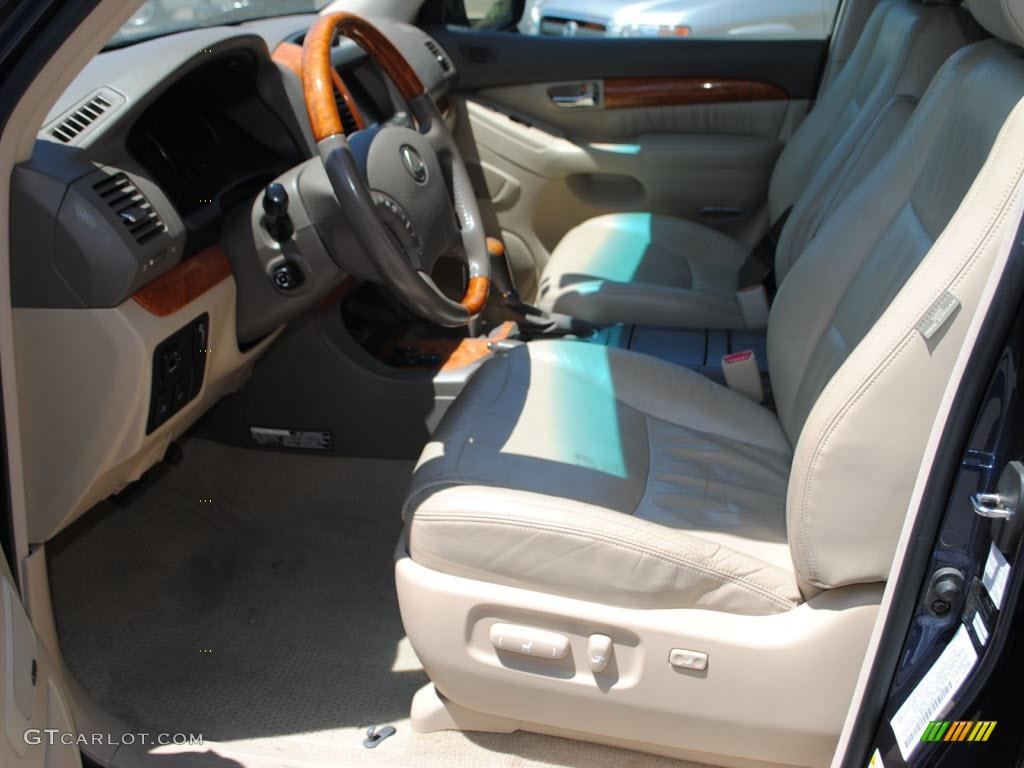 2003 GX 470 - Blue Meridian Pearl / Ivory photo #12