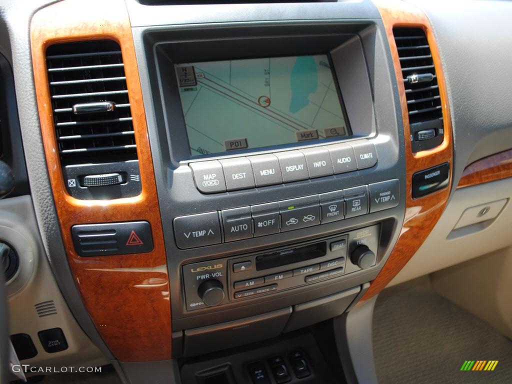 2003 GX 470 - Blue Meridian Pearl / Ivory photo #14