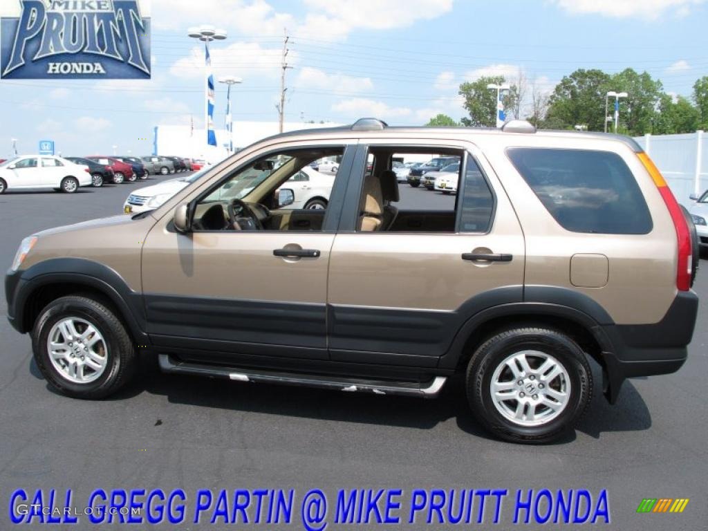 2003 CR-V EX 4WD - Mojave Mist Metallic / Saddle photo #1