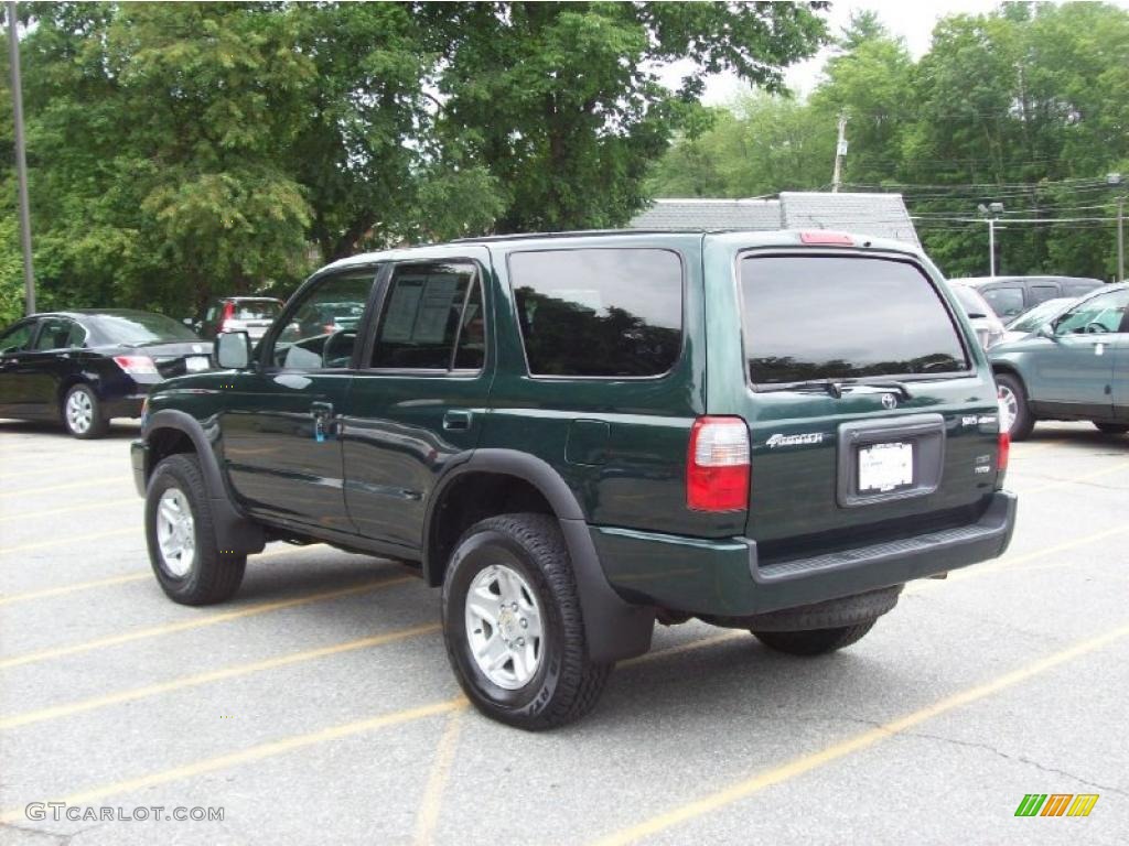 1999 4Runner SR5 4x4 - Imperial Jade Green Mica / Oak photo #2