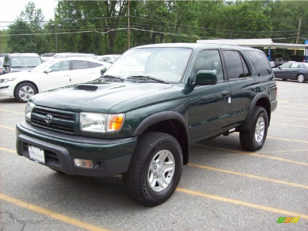 1999 4Runner SR5 4x4 - Imperial Jade Green Mica / Oak photo #19