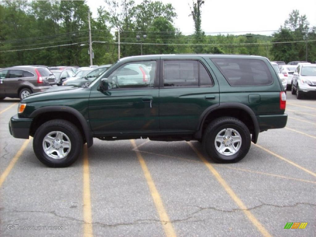 1999 4Runner SR5 4x4 - Imperial Jade Green Mica / Oak photo #21