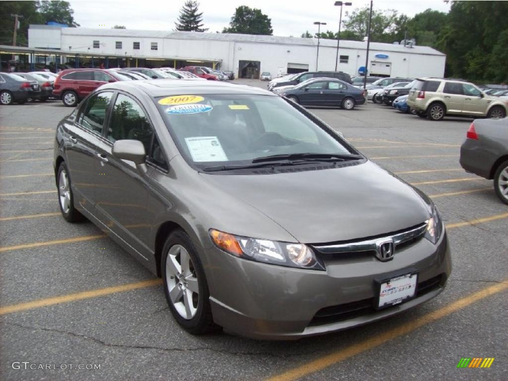 Galaxy Gray Metallic Honda Civic