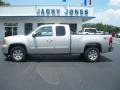 2008 Silver Birch Metallic GMC Sierra 1500 SLT Extended Cab 4x4  photo #8