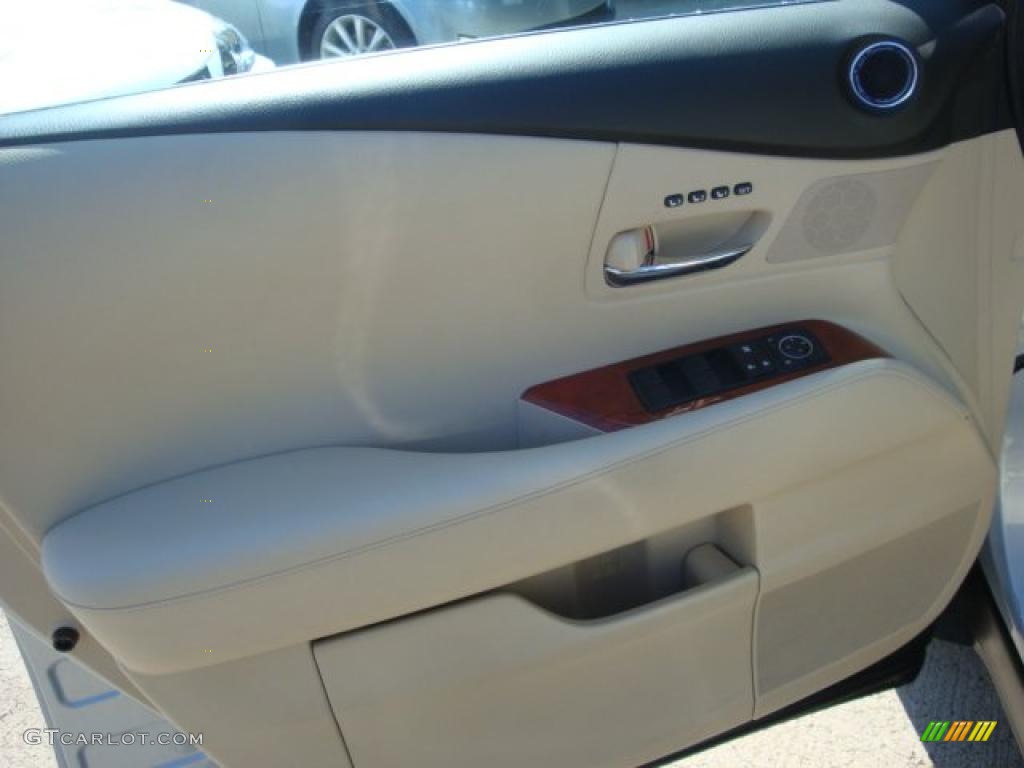 2010 RX 350 AWD - Cerulean Blue Metallic / Parchment/Brown Walnut photo #11