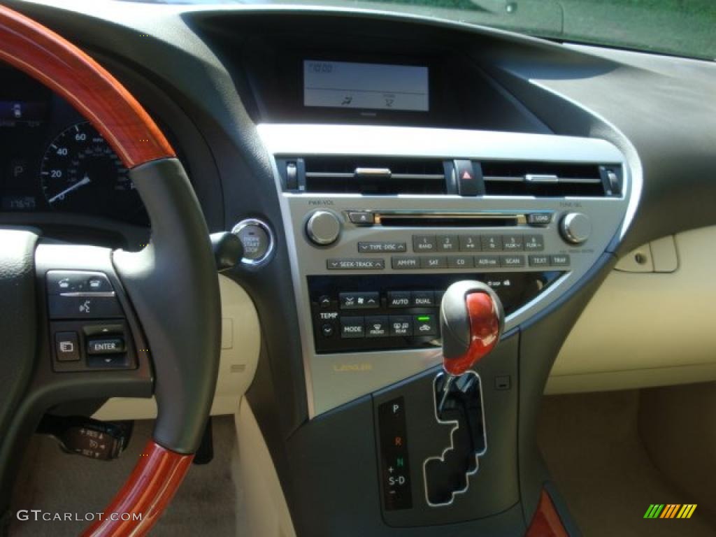 2010 RX 350 AWD - Cerulean Blue Metallic / Parchment/Brown Walnut photo #13