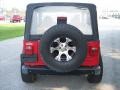 1997 Flame Red Jeep Wrangler SE 4x4  photo #8