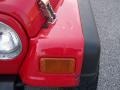 1997 Flame Red Jeep Wrangler SE 4x4  photo #19