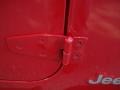 1997 Flame Red Jeep Wrangler SE 4x4  photo #20