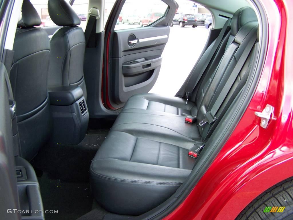 2008 Charger SXT - Inferno Red Crystal Pearl / Dark Slate Gray photo #10