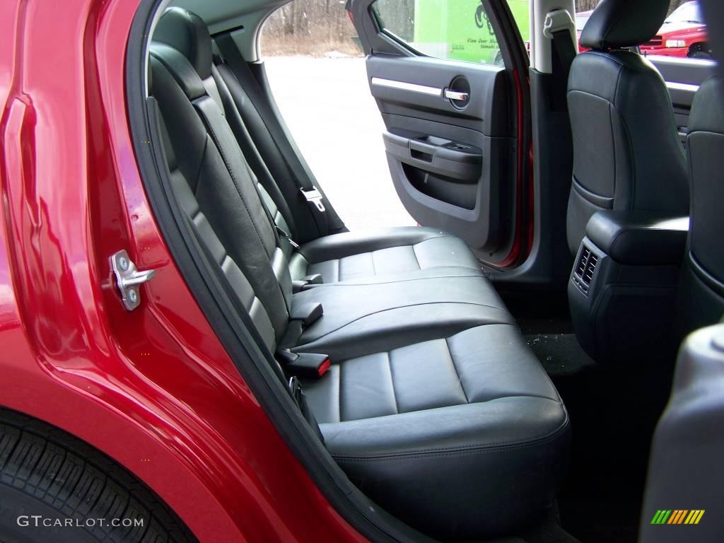 2008 Charger SXT - Inferno Red Crystal Pearl / Dark Slate Gray photo #11
