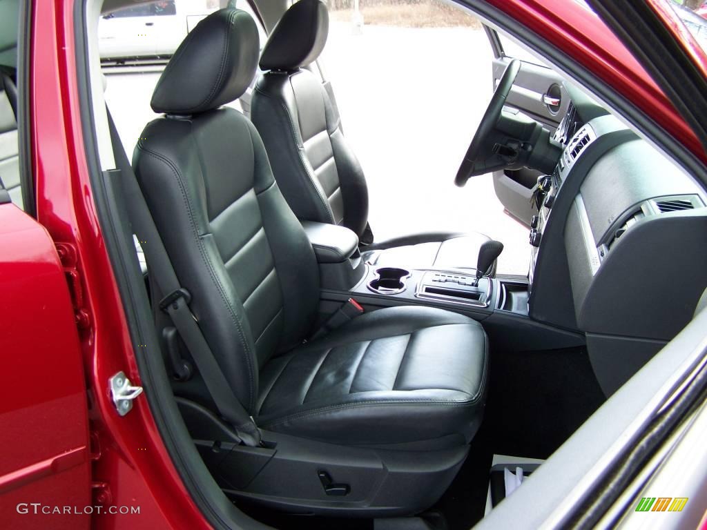 2008 Charger SXT - Inferno Red Crystal Pearl / Dark Slate Gray photo #12