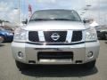 2007 Radiant Silver Nissan Titan LE Crew Cab 4x4  photo #8