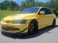 2003 Lightning Yellow Mitsubishi Lancer Evolution VIII #32808100