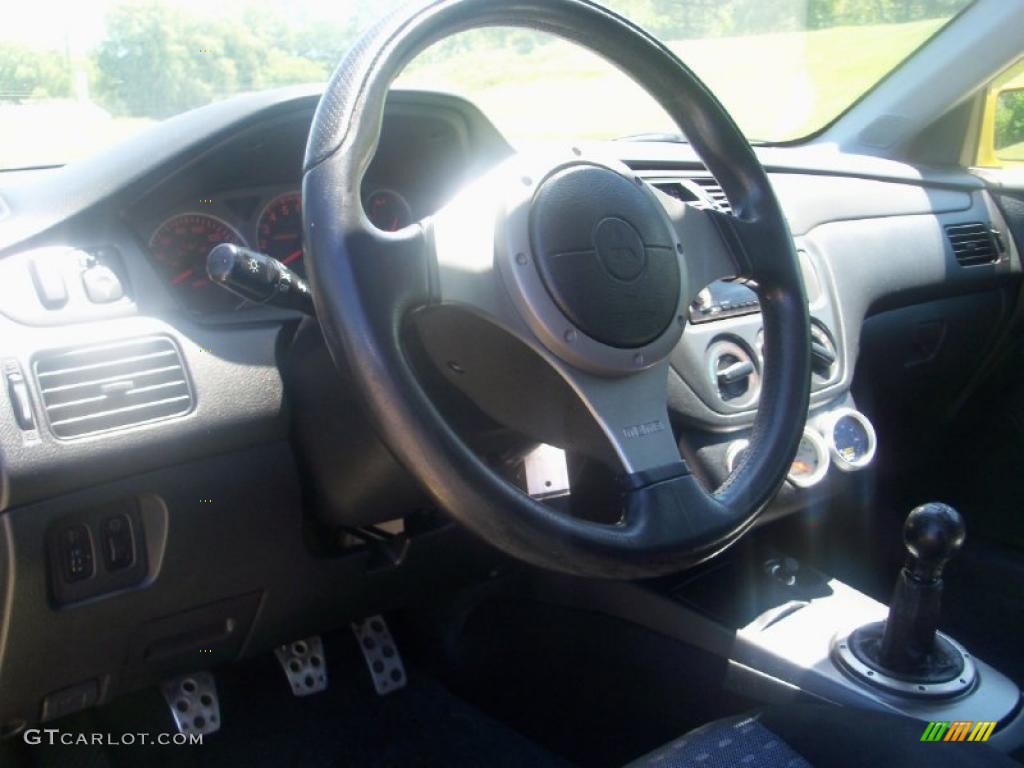 2003 Lancer Evolution VIII - Lightning Yellow / Black photo #9