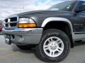 2001 Graphite Gray Pearl Metallic Dodge Dakota SLT Club Cab 4x4  photo #2