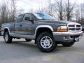 2001 Graphite Gray Pearl Metallic Dodge Dakota SLT Club Cab 4x4  photo #8