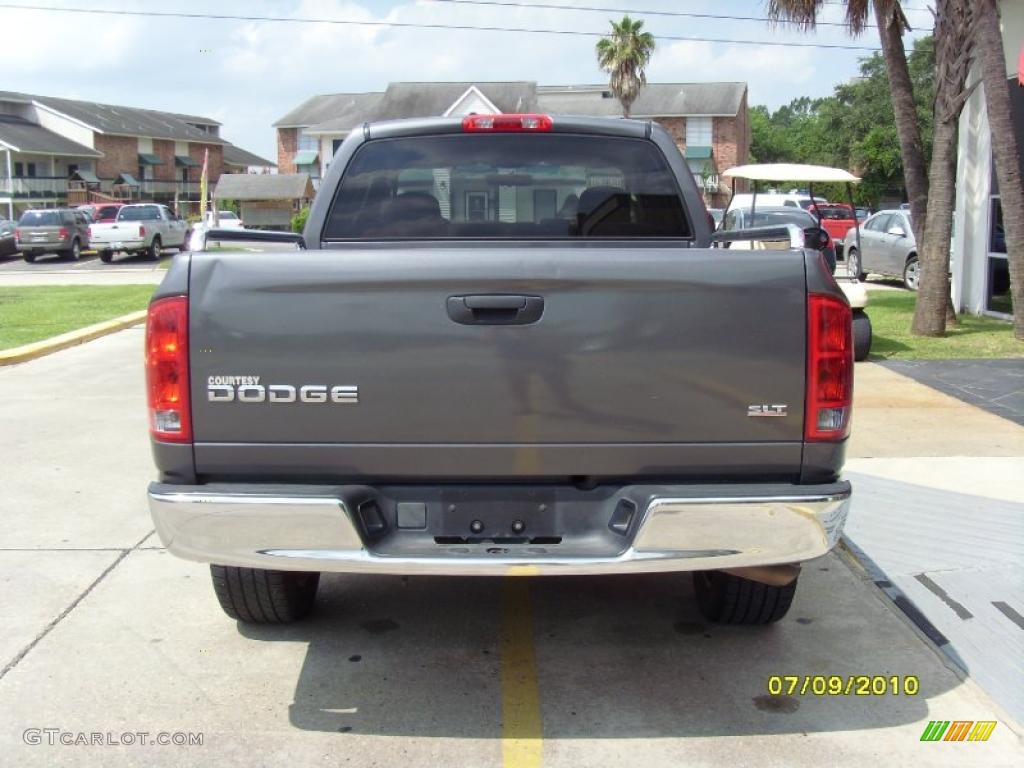 2003 Ram 1500 SLT Quad Cab - Graphite Metallic / Dark Slate Gray photo #2