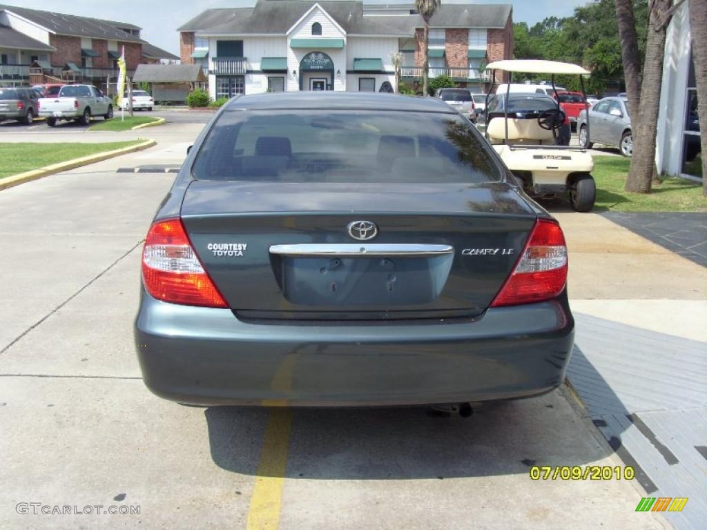 2003 Camry LE - Aspen Green Pearl / Taupe photo #2