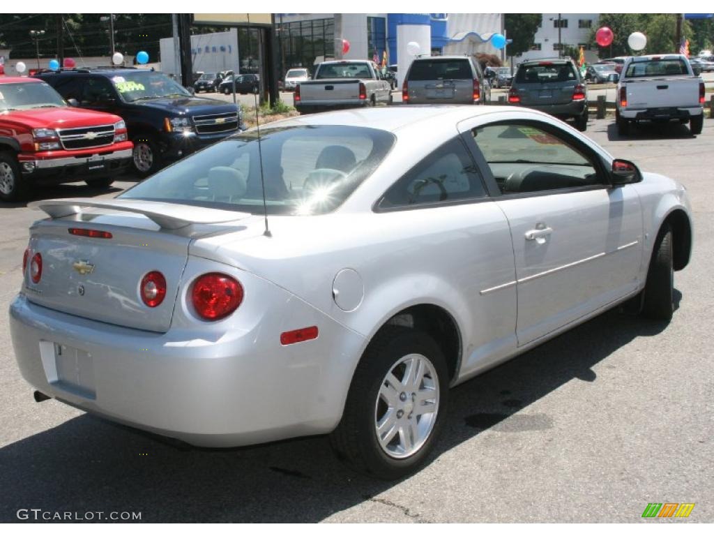 2007 Cobalt LT Coupe - Ultra Silver Metallic / Gray photo #5