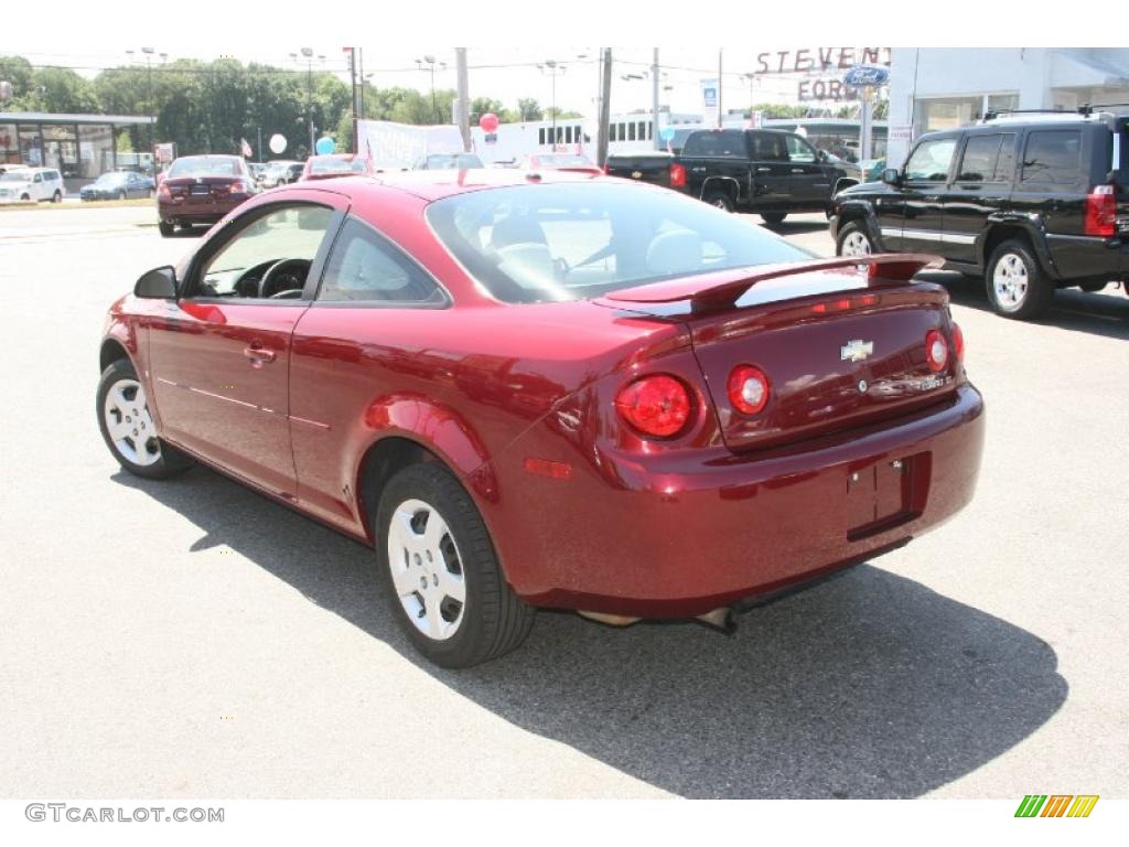 2007 Cobalt LT Coupe - Sport Red Tint Coat / Gray photo #8