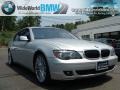 2008 Titanium Silver Metallic BMW 7 Series 750Li Sedan  photo #3