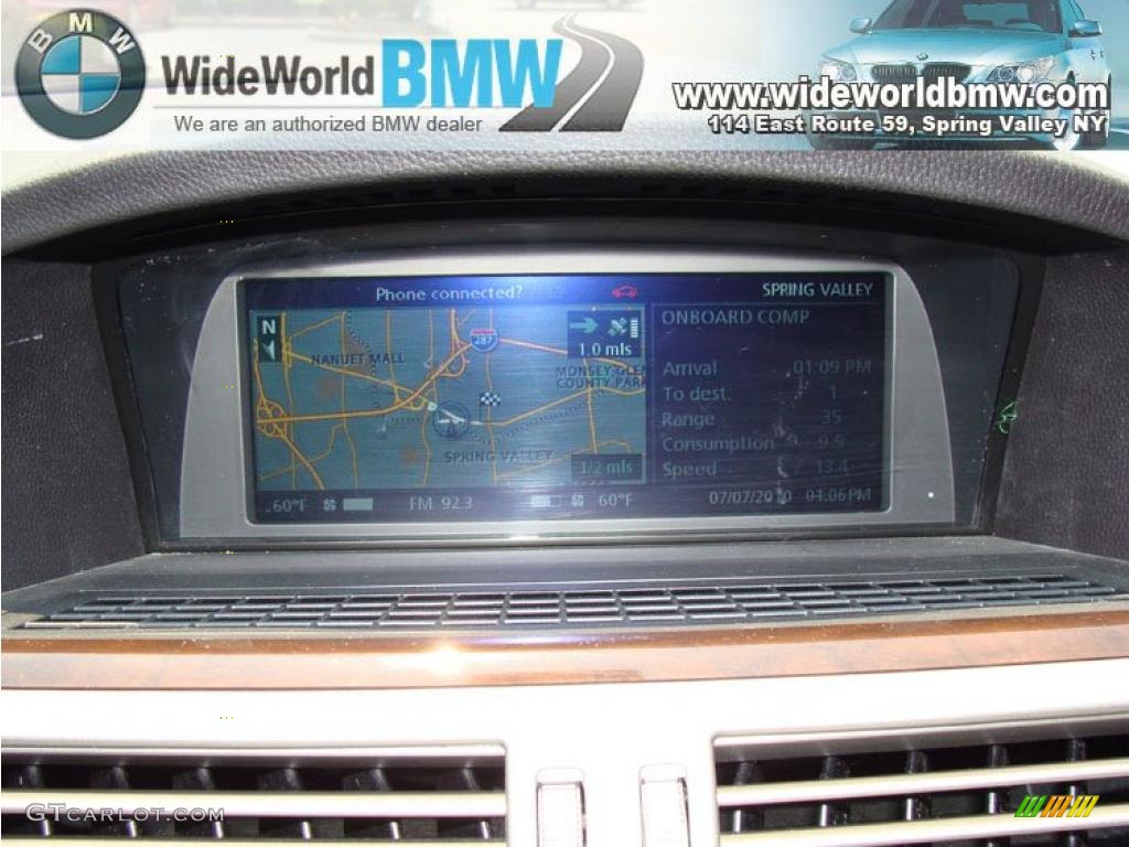2008 7 Series 750Li Sedan - Titanium Silver Metallic / Black photo #13