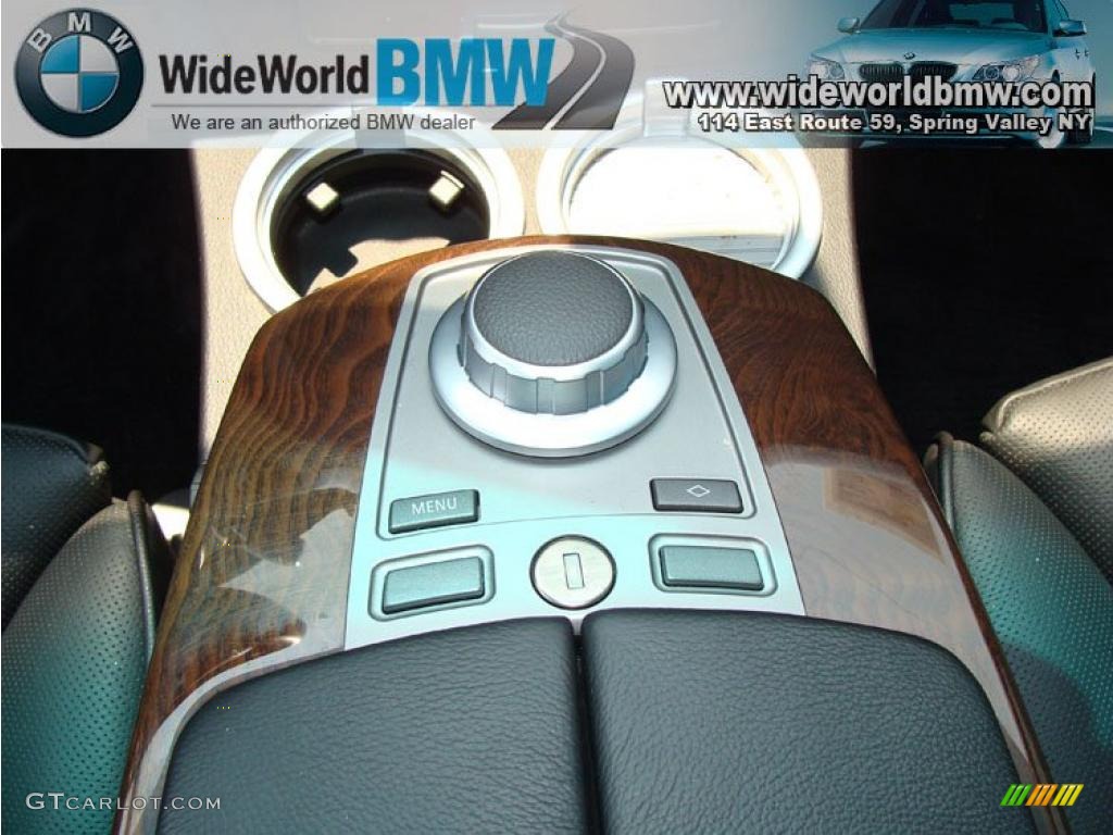 2008 7 Series 750Li Sedan - Titanium Silver Metallic / Black photo #14