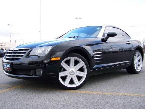 Chrysler Crossfire 2004. 2004 Black Chrysler Crossfire