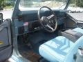 Blue 1982 Jeep CJ7 Renegade 4x4 Interior Color