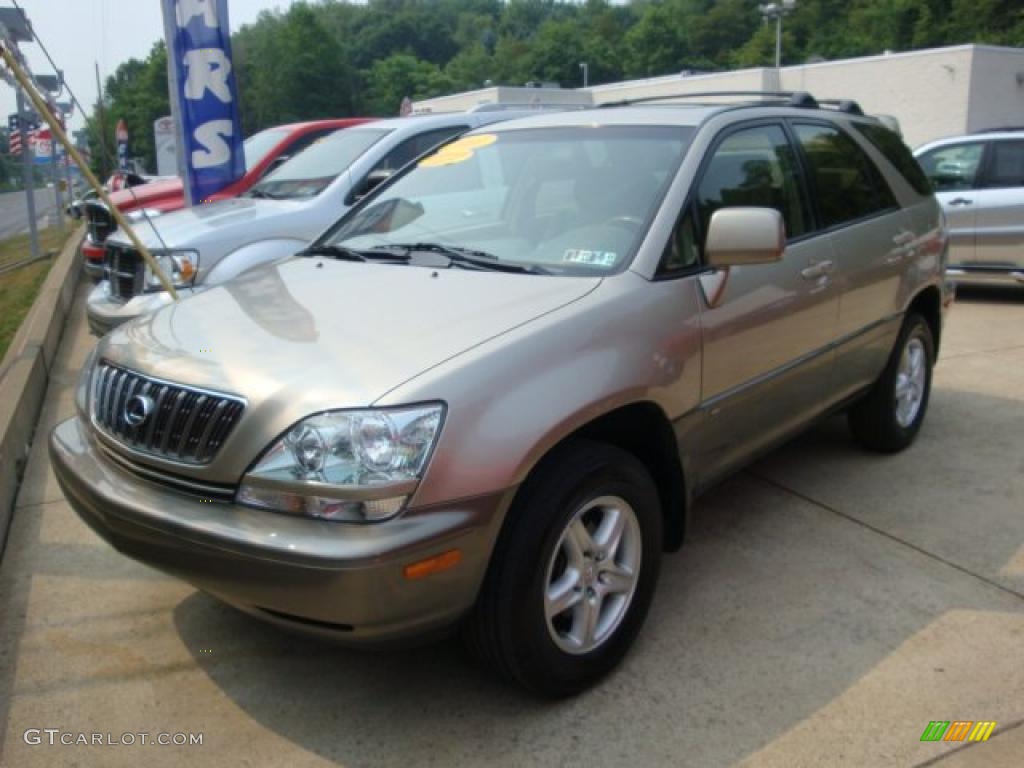 2001 RX 300 AWD - Burnished Gold Metallic / Ivory photo #1