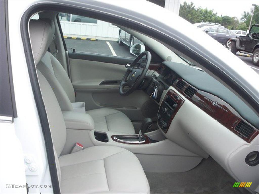 2010 Impala LTZ - Summit White / Gray photo #17