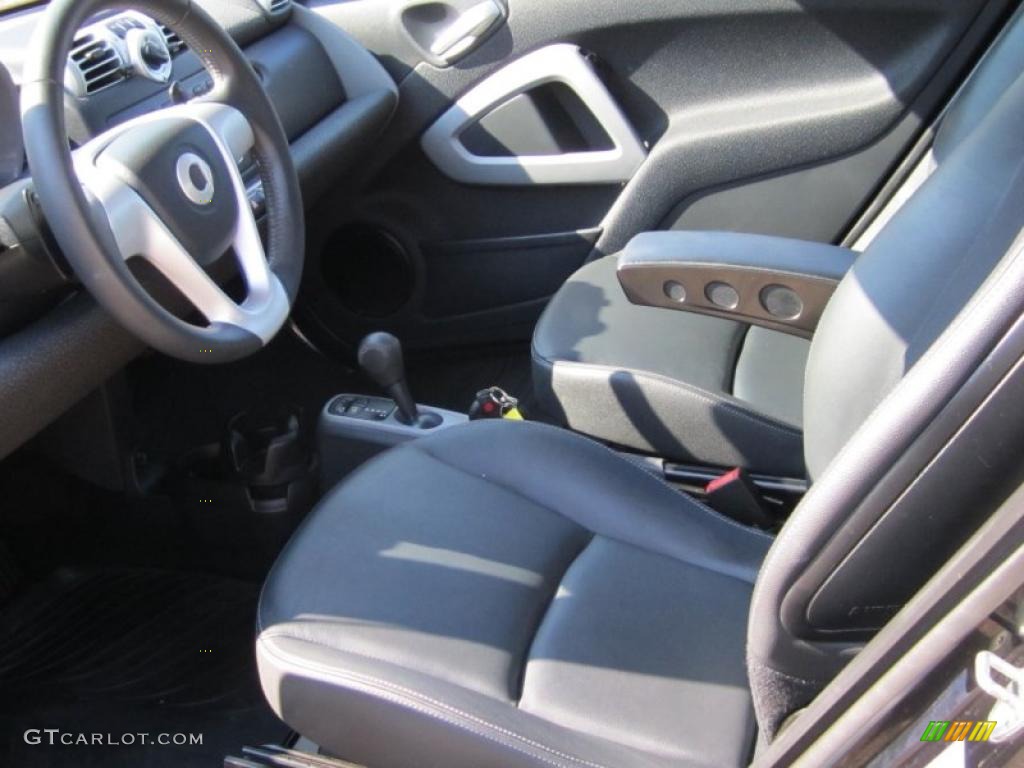 2008 fortwo passion cabriolet - Blue Metallic / Design Black photo #13