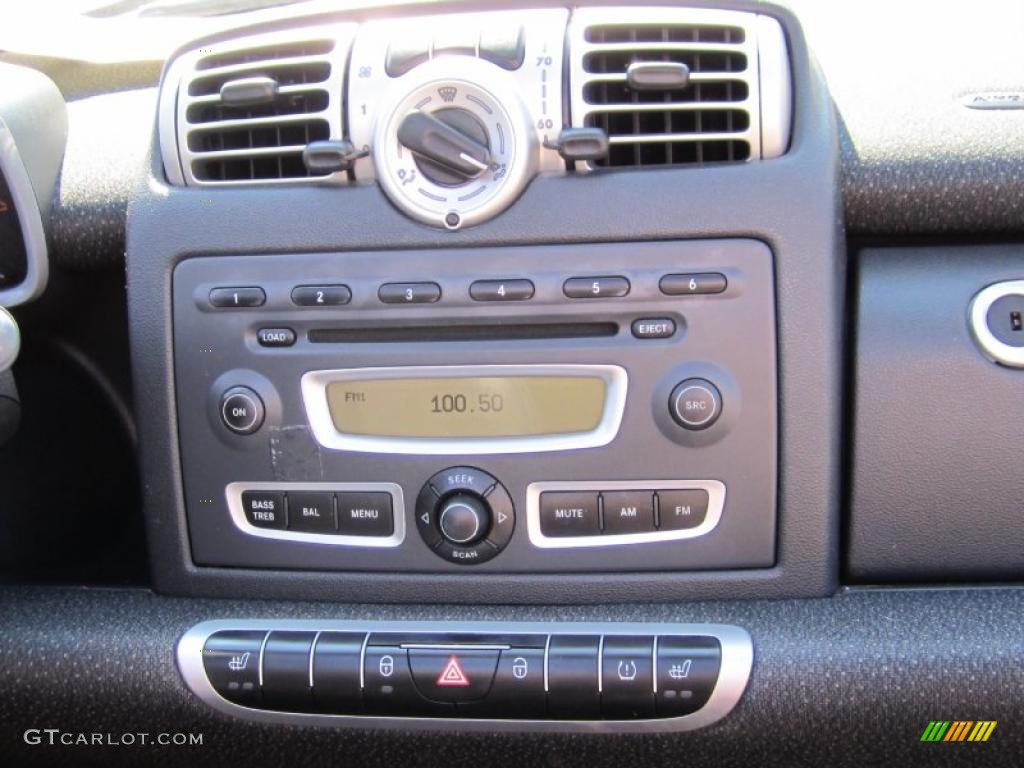 2008 fortwo passion cabriolet - Blue Metallic / Design Black photo #28