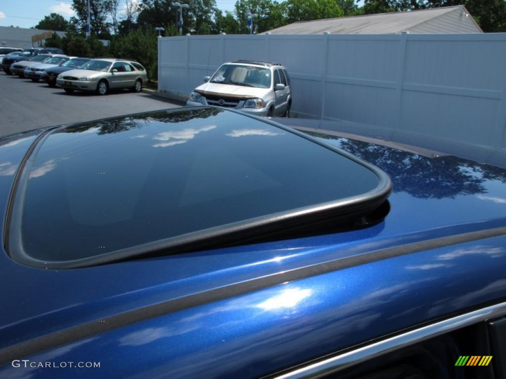 2002 Accord EX Sedan - Eternal Blue Pearl / Quartz Gray photo #9