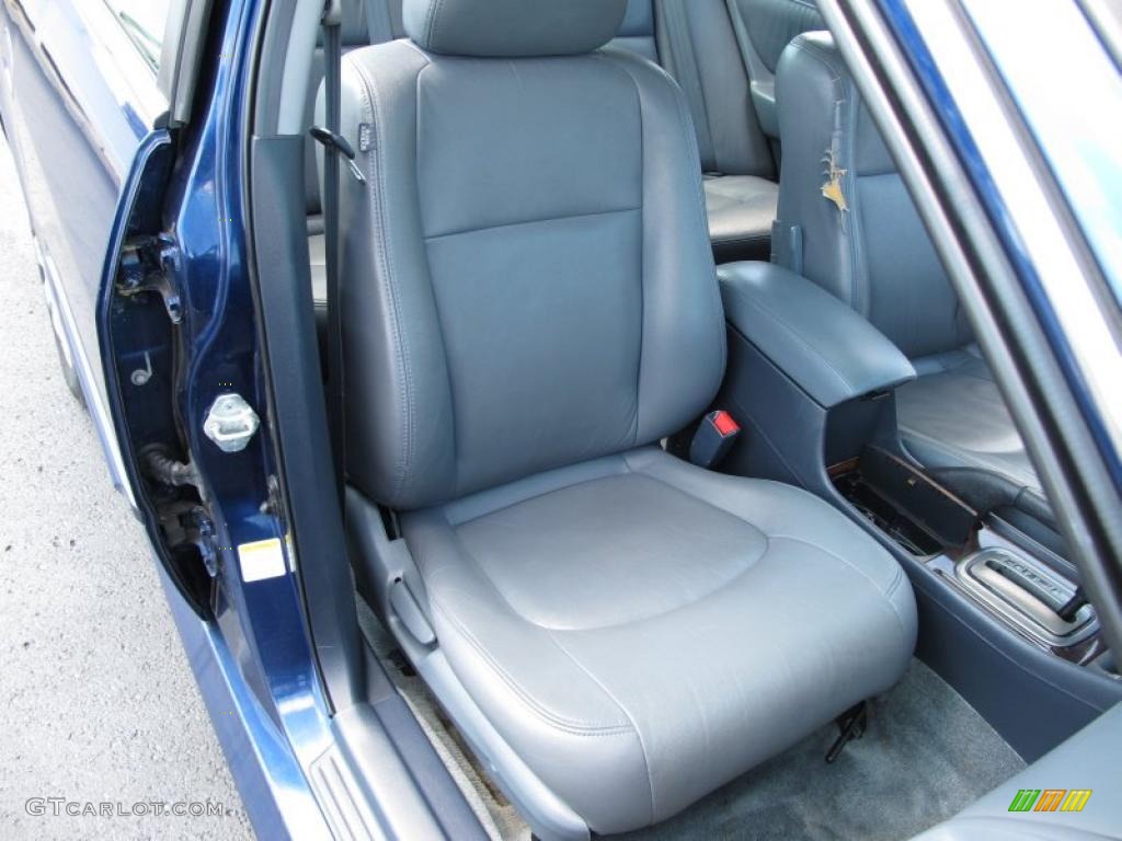 2002 Accord EX Sedan - Eternal Blue Pearl / Quartz Gray photo #15