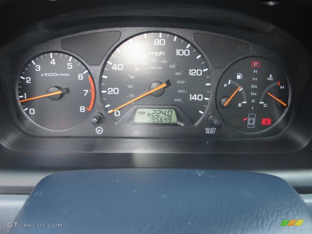 2002 Accord EX Sedan - Eternal Blue Pearl / Quartz Gray photo #17