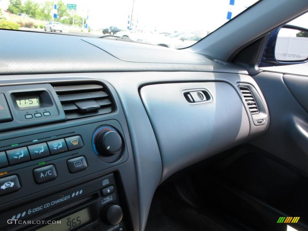 2002 Accord EX Sedan - Eternal Blue Pearl / Quartz Gray photo #22