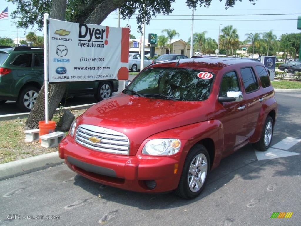 2010 HHR LT - Crystal Red Metallic Tintcoat / Cashmere photo #1