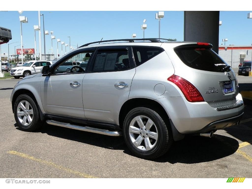 2007 Murano S AWD - Brilliant Silver Metallic / Charcoal photo #4