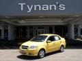 2009 Summer Yellow Chevrolet Aveo LT Sedan  photo #1